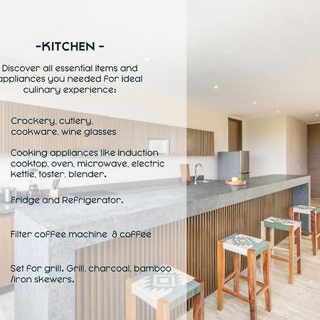 Extraordinary 2Br Apartment In Fully Equipped Hotel In Tulum Bagian luar foto