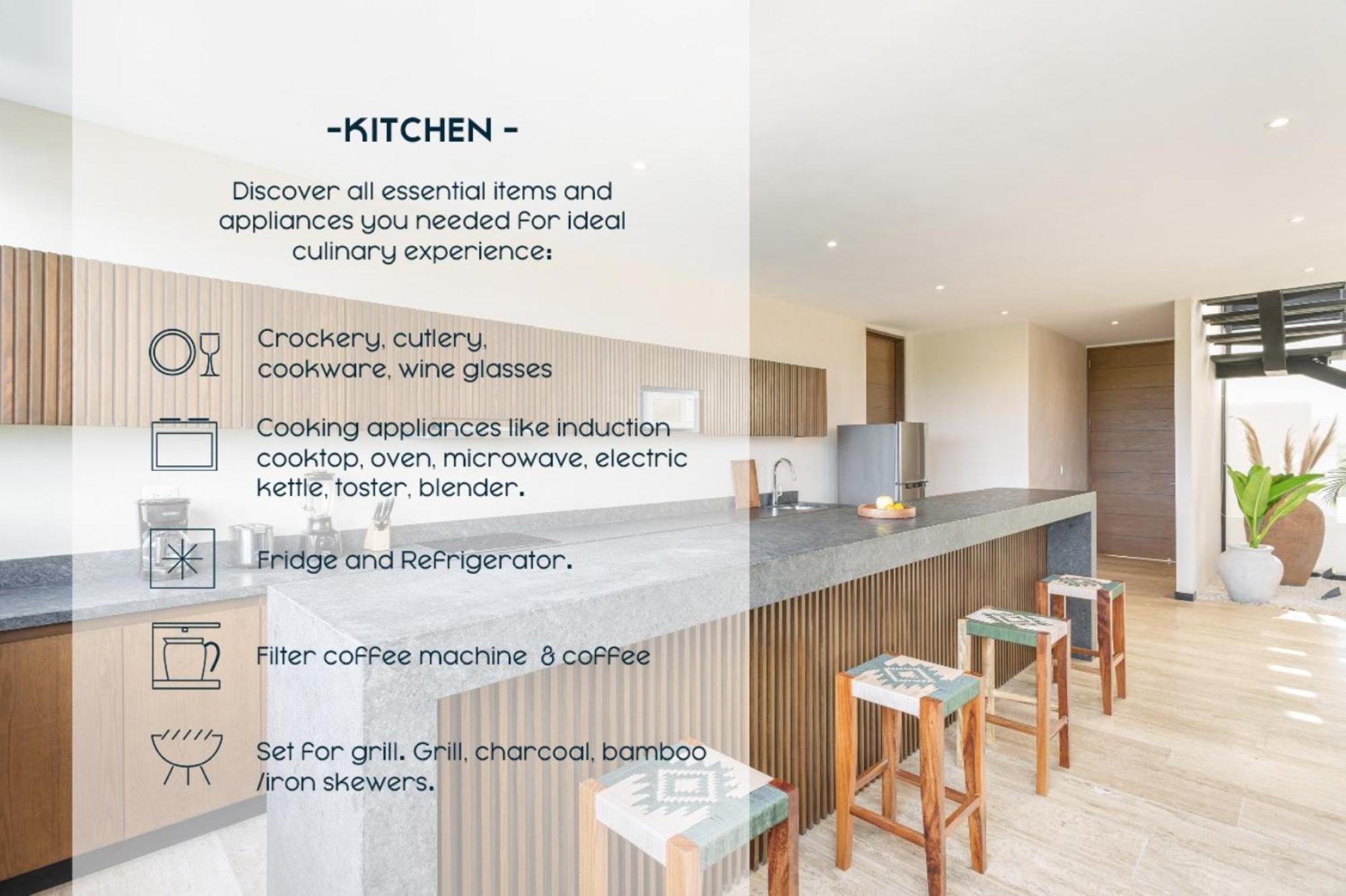 Extraordinary 2Br Apartment In Fully Equipped Hotel In Tulum Bagian luar foto